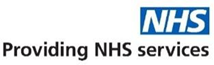 NHS logo - providing NHS services