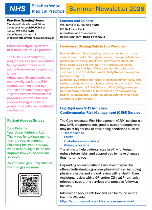 STJW Summer Newsletter 2026